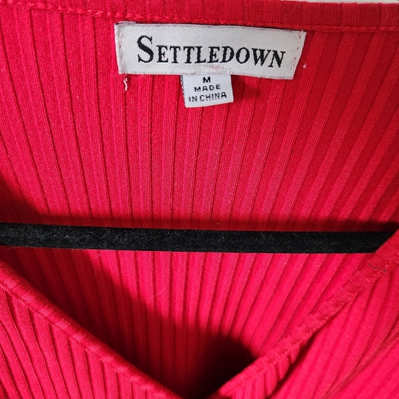 FASHION NOVA Red ruffle knitted dress - Picture 4 of 8